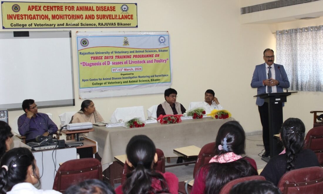 RAJUVAS: If animals are diagnosed and treated on time, they can be saved from infectious diseases.